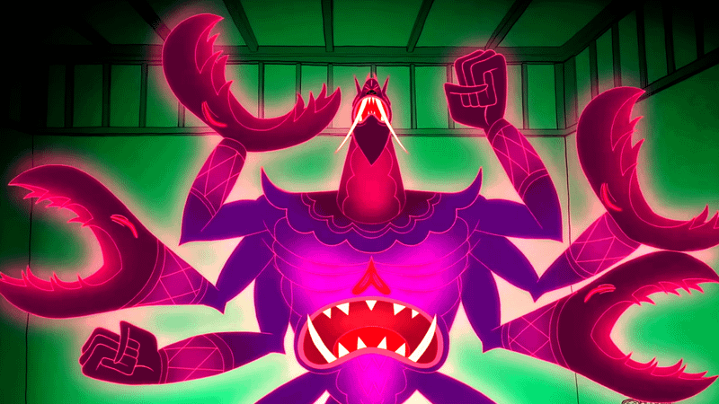 Demon villain in Bat-Fam