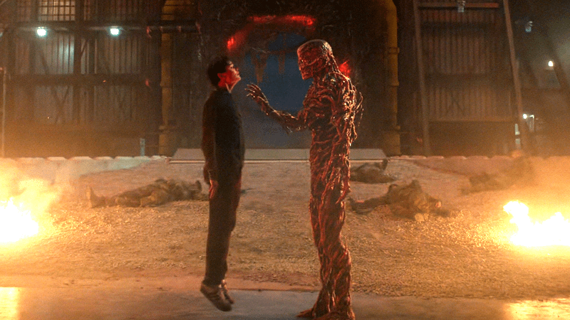 Will & Vecna in Stranger Things Season 5, Episode 4