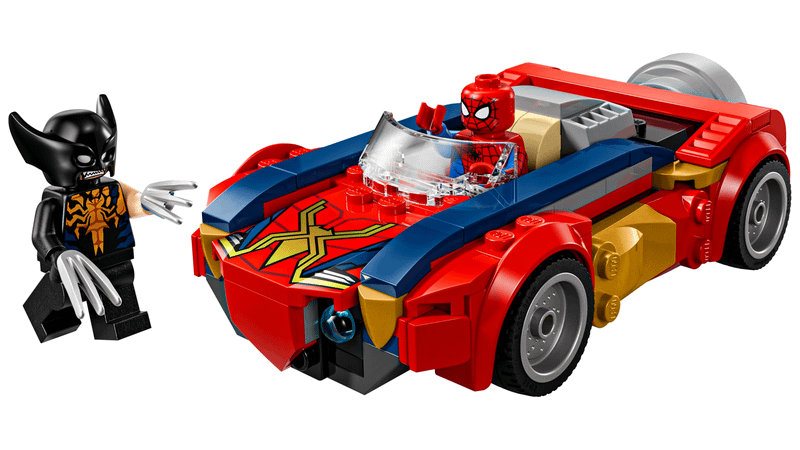 LEGO Venomized Wolverine with Spider-Man Car