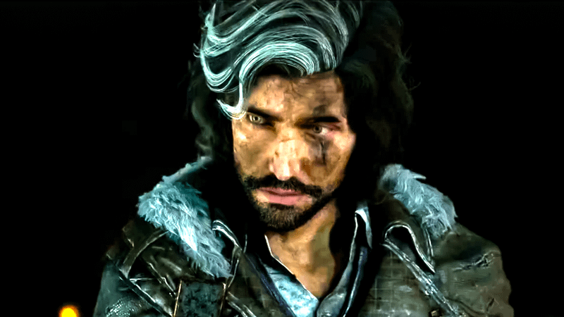 Verso with a grey hair swoosh on his head in Clair Obscur: Expedition 33