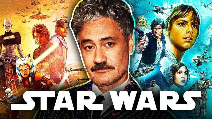 Taika Waititi and Star Wars characters