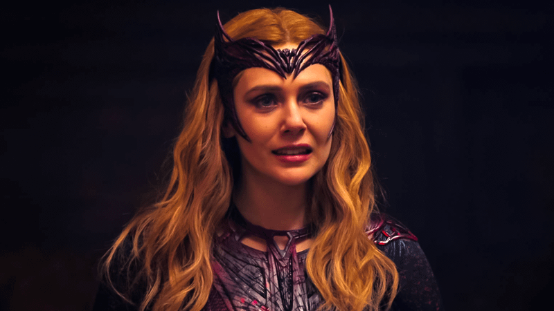 Elizabeth Olsen portrays Wanda Maximoff in the MCU.
