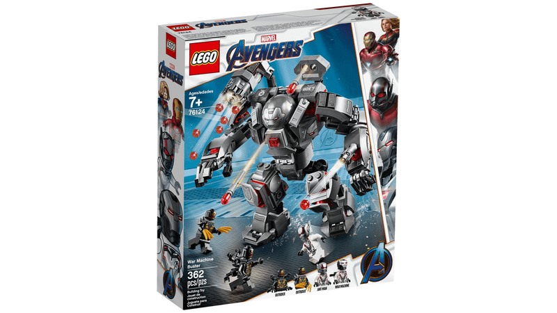 LEGO's Avengers: Endgame War Machine Buster set
