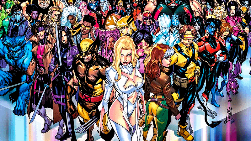 X-Men heroes in Marvel Comics.