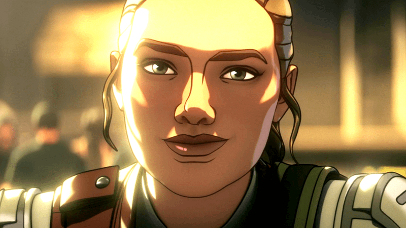 Yelena Belova raising an eyebrow in Marvel Zombies