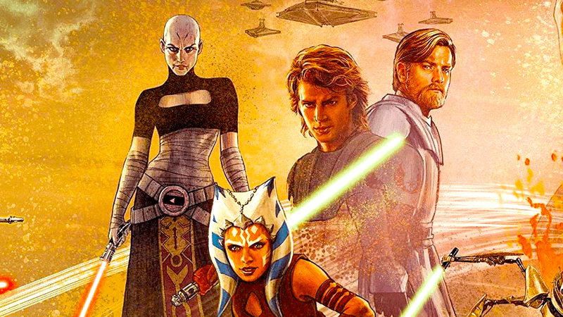 Art from the Clone Wars era of Star Wars.