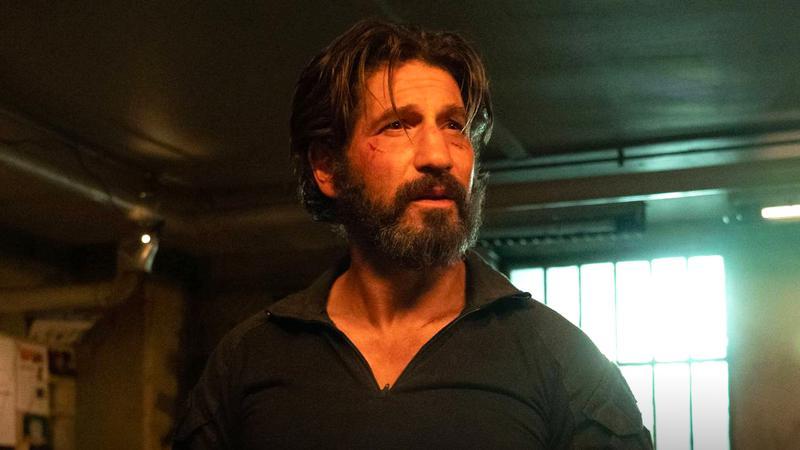 Jon Bernthal as Punisher with a beard in Daredevil: Born Again.