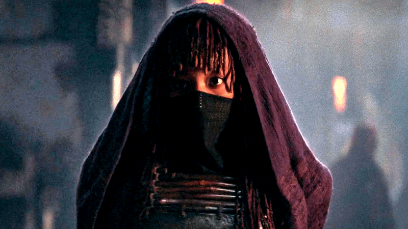 Amandla Stenberg as Osha in The Acolyte.