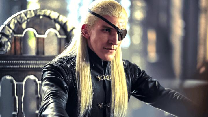 Aemond Targaryen in House of the Dragon.