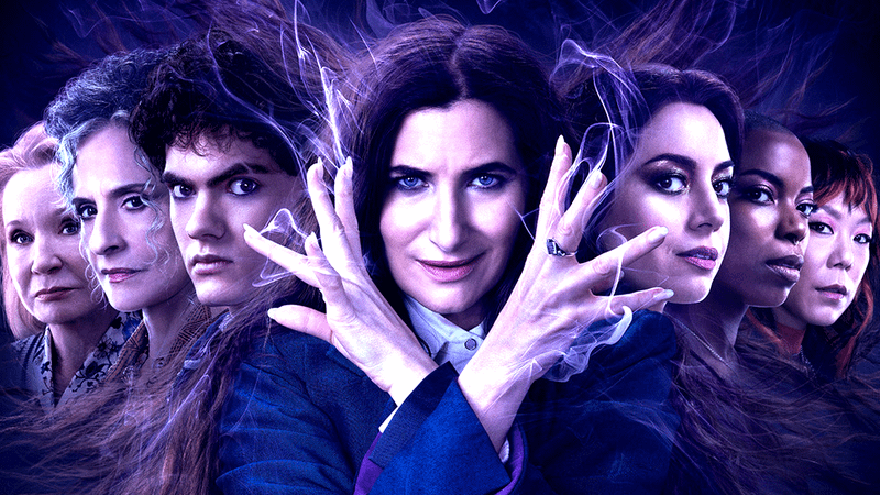 Agatha Harkness and other Disney+ characters from Agatha All Along.