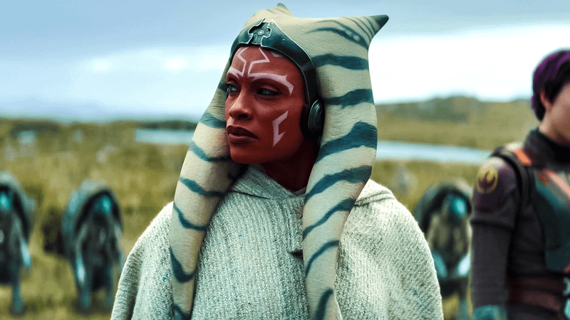 Rosario Dawson as Ahsoka Tano in Ahsoka Season 1.