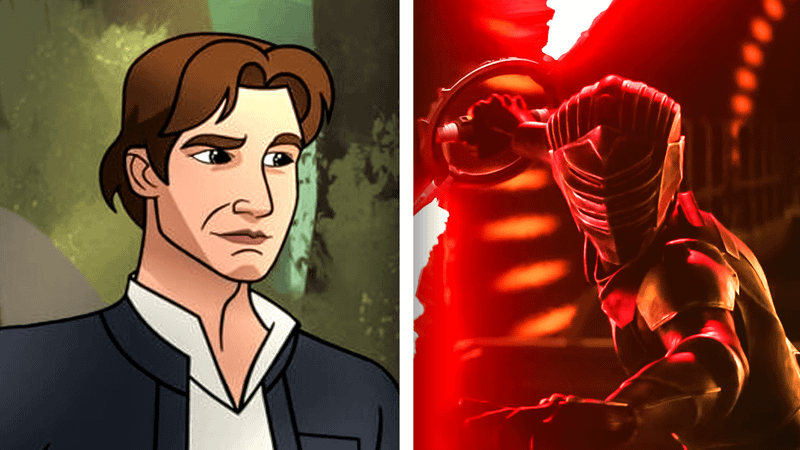 Han Solo next to Marrok