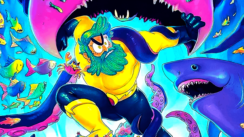 Official art from Aquaman: King of Atlantis.
