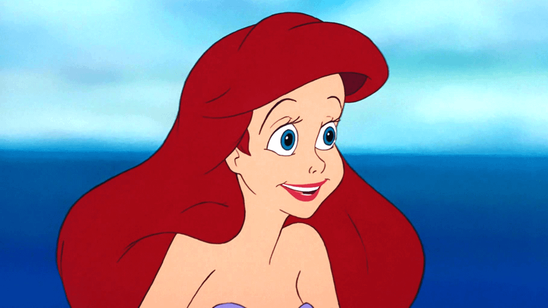Ariel from The Little Mermaid.