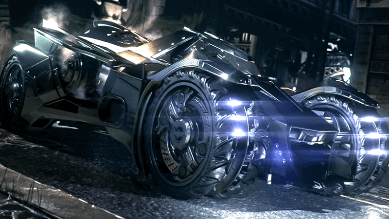 Batmobile from 'Batman: Arkham Knight.'