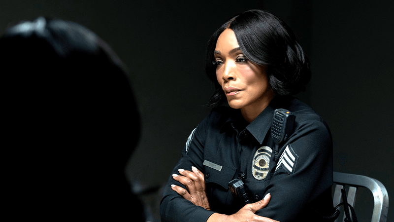 Angela Bassett as Athena Grant in 9-1-1.