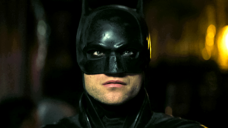 Robert Pattinson as Batman in The Batman.