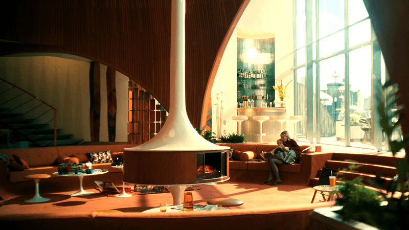 The Baxter Building in Fantastic Four: First Steps.