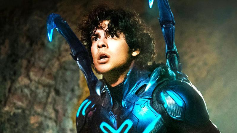 Jaime Reyes as Blue Beetle.