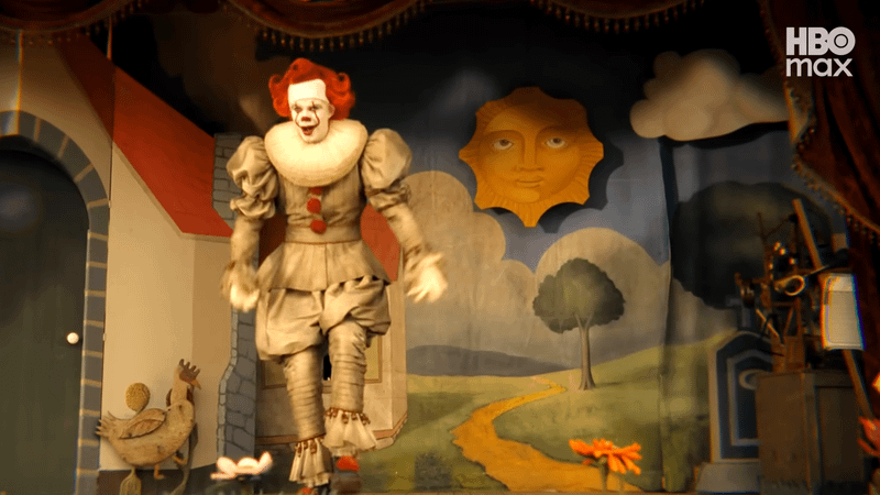 Bob Gray's Pennywise in IT: Welcome to Derry