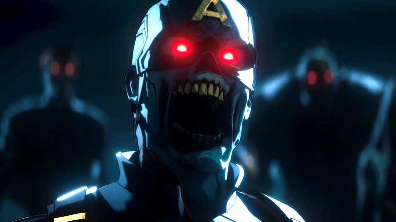 Captain America in Marvel Zombies