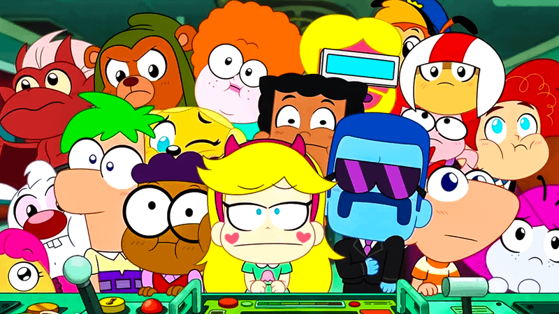 Disney's Chibiverse characters all together in Chibiverse