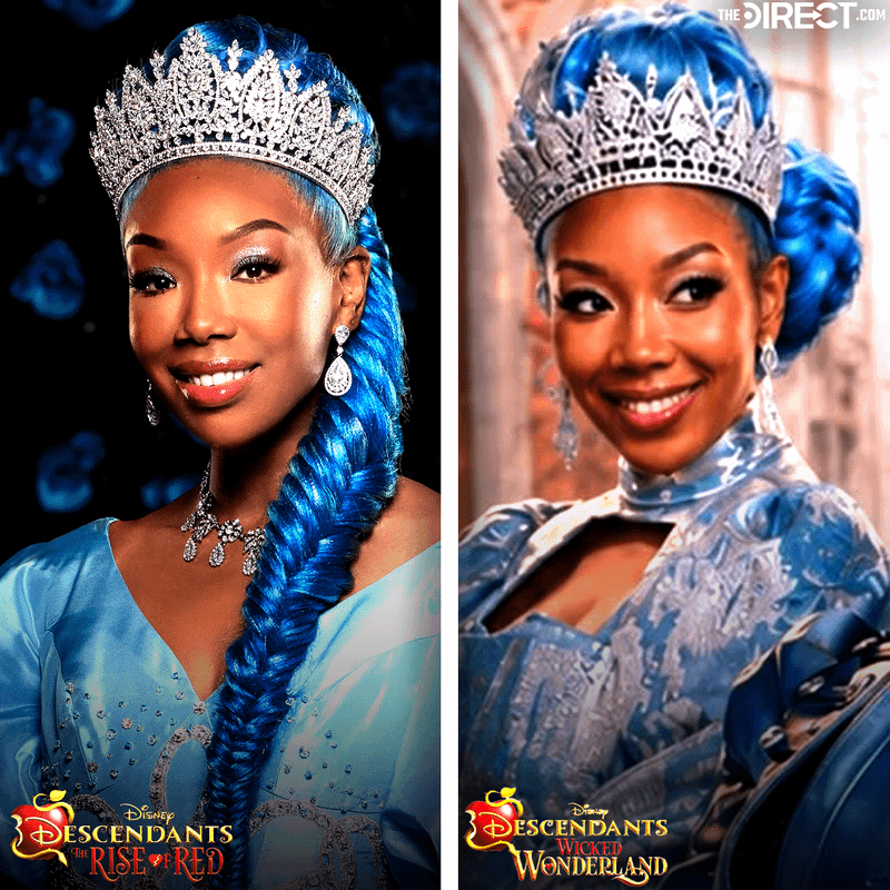 Brandy as Cinderella in Descendants franchise.