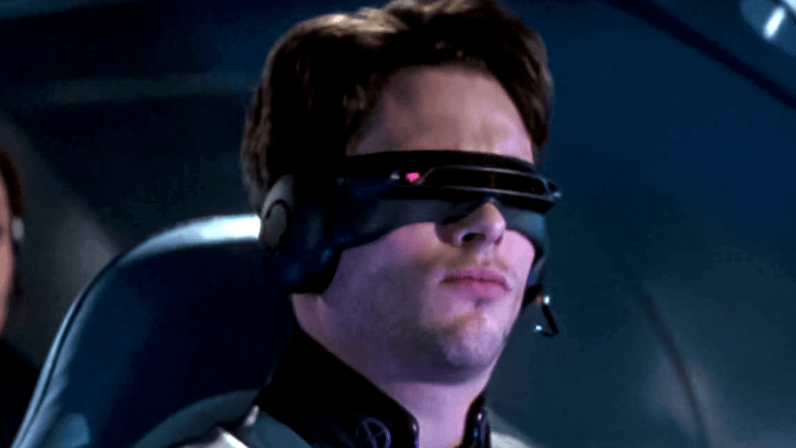 Cyclops in Fox's X-Men movies.