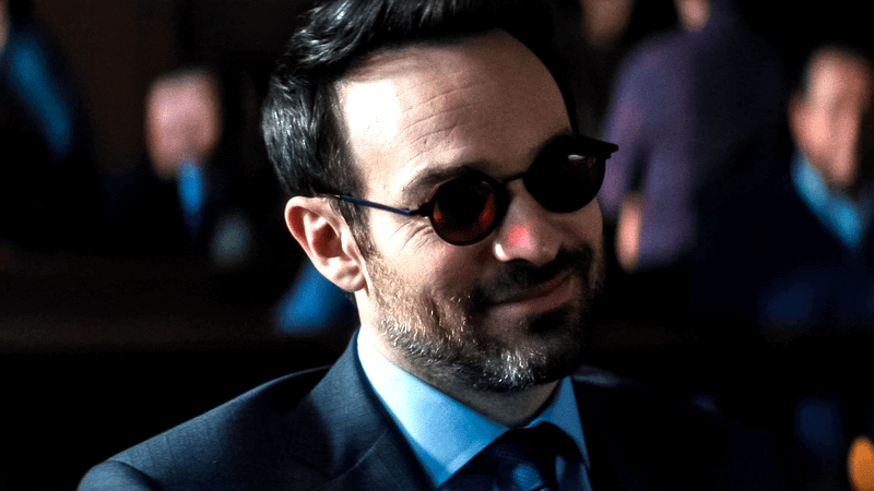 Charlie Cox as Daredevil in Daredevil: Born Again Season 1.