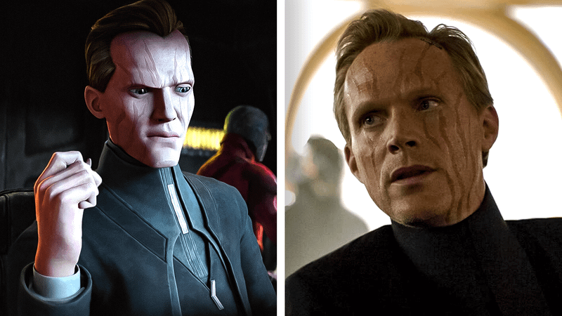 Dryden Vos in Maul Shadow Lord in Solo recast.