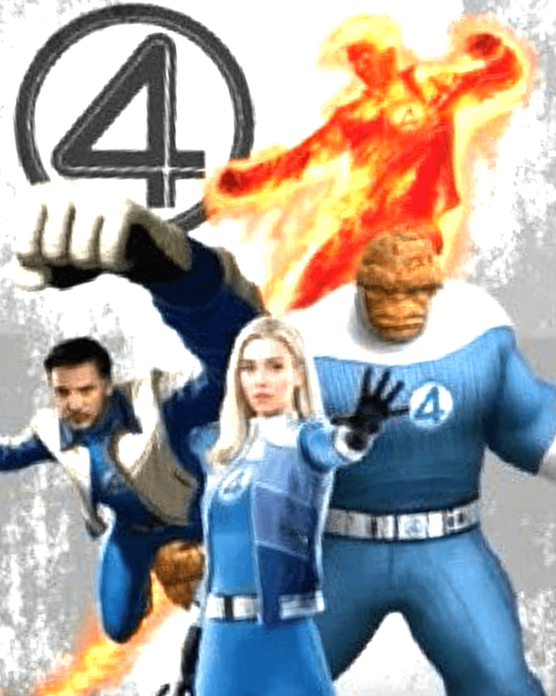 Pedro Pascal's Reed Richards and the rest of the Fantastic Four.