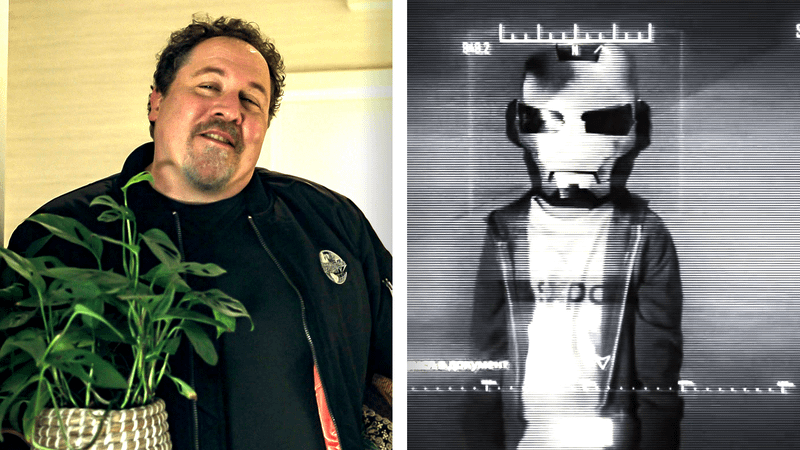 Jon and Max Favreau as Happy Hogan and Peter Parker.