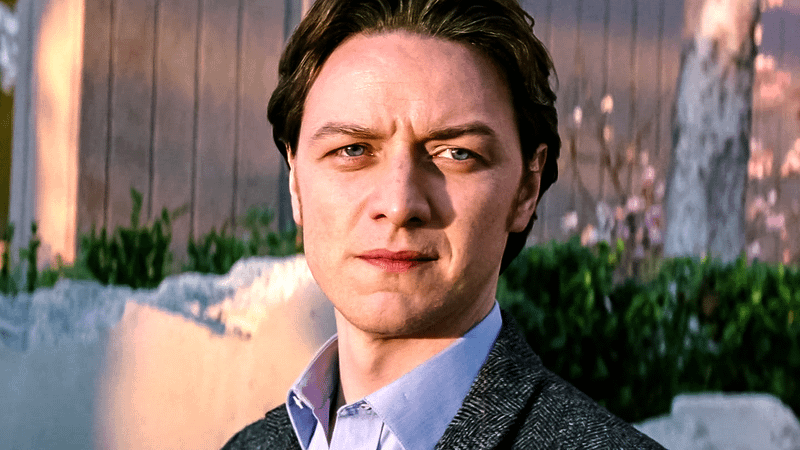 James McAvoy as Charles Xavier.