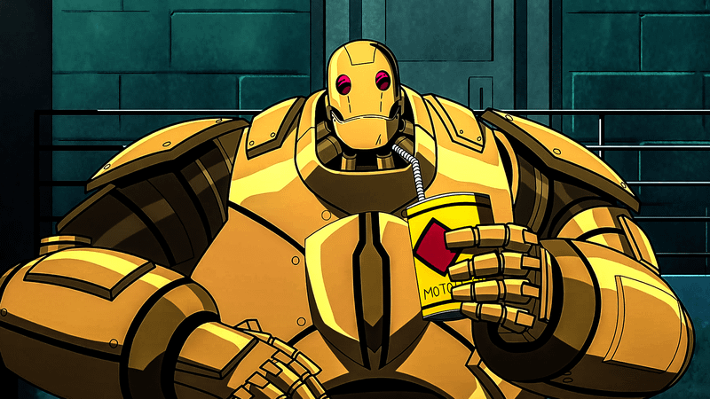 G.I. Robot with a bulky new design.