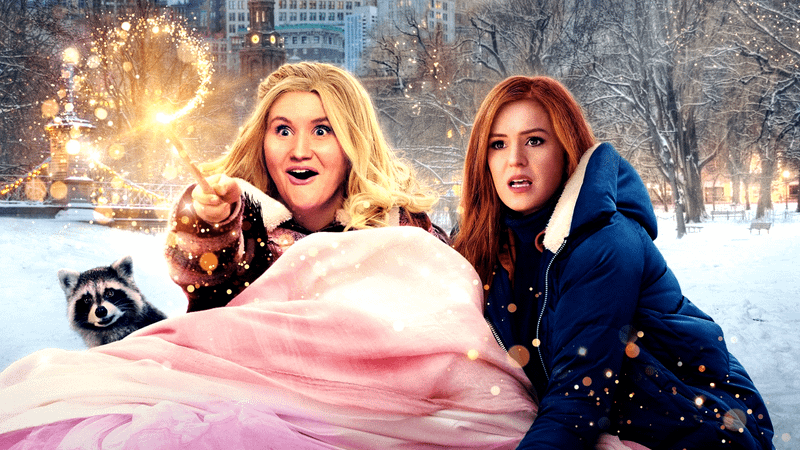 Jillian Bell and Isla Fisher and Godmothered.