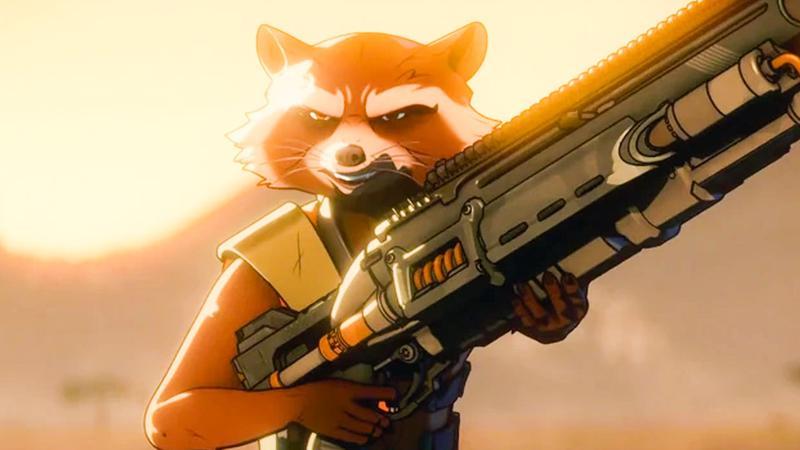 Rocket Raccoon in Marvel Zombies.