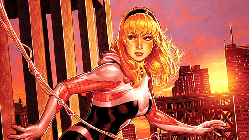 Spider-Gwen from Marvel Comics