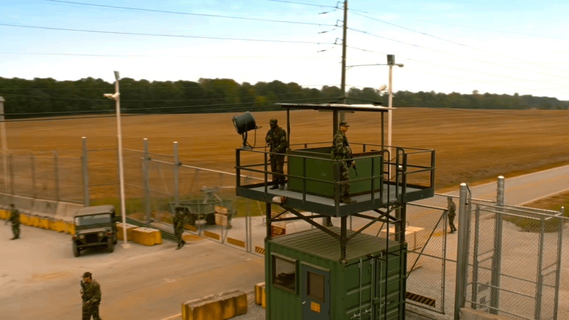 Hawkins' military presence