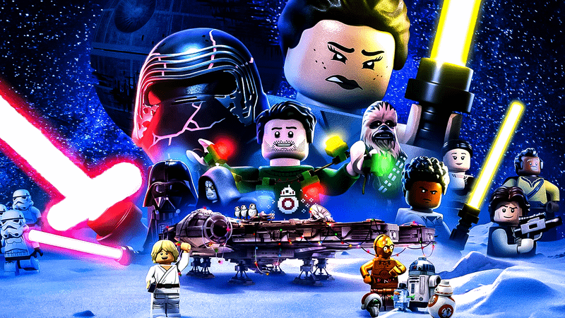 The LEGO Star Wars Holiday Special key art.