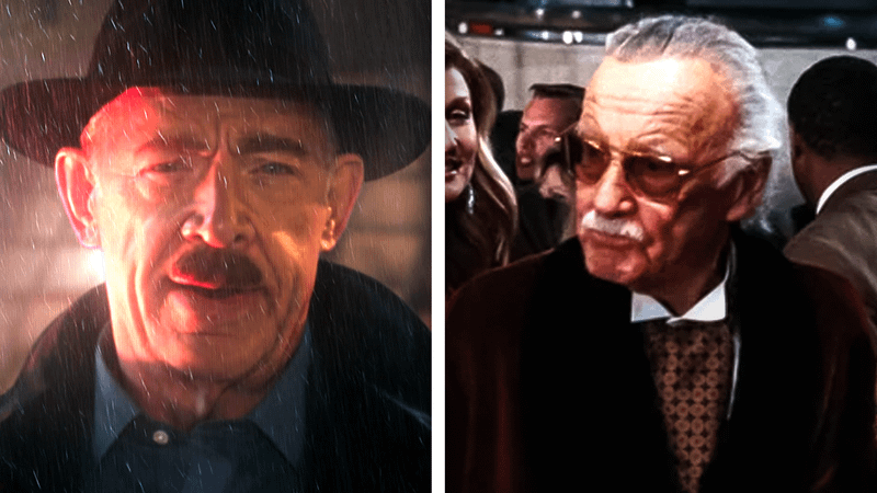 JK Simmons as J. Jonah Jameson, Stan Lee 