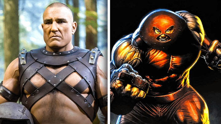 Juggernaut in the X-Men movies and in the comics