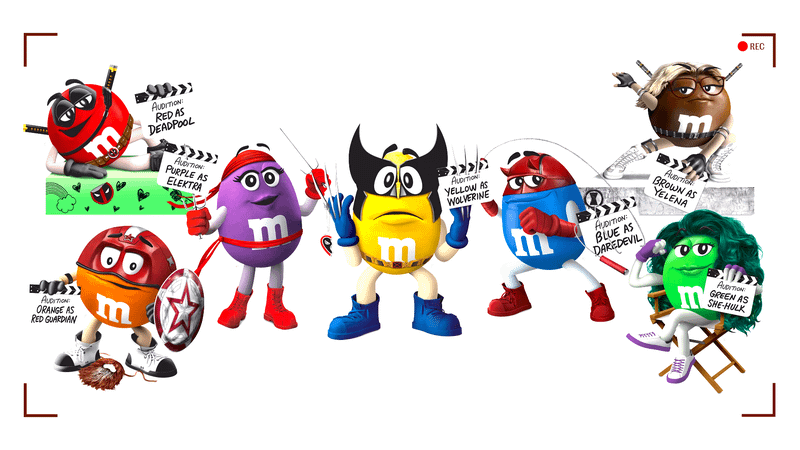 Marvel M&Ms.
