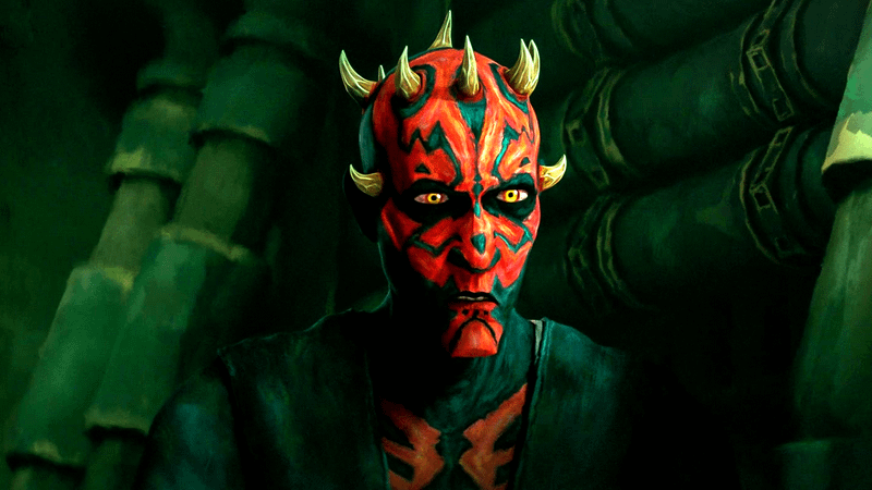 Famous Star Wars Sith Lord Darth Maul.