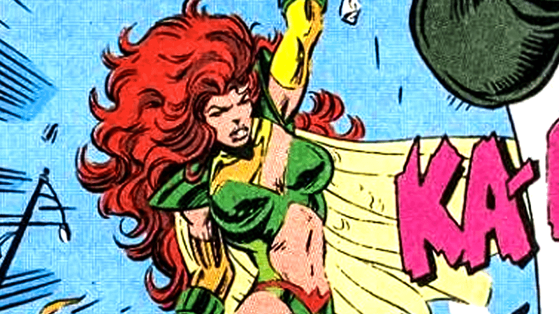 DC Comics character Maxima. 