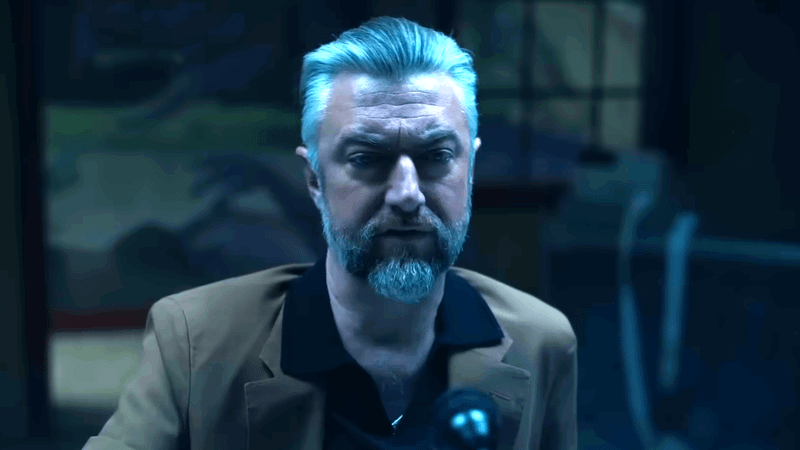Sean Gunn as Maxwell Lord in Peacemaker Season 2.