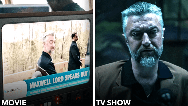Sean Gunn as Maxwell Lord in Superman and Peacemaker.