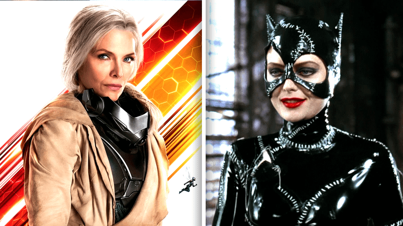 Michelle Pfeiffer as Janet van Dyne & Catwoman
