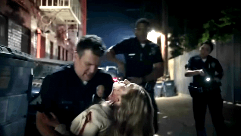 Nathan Fillion as John Nolan & Deric Augustine as Miles Penn in The Rookie Season 8, Episode 7 trailer.