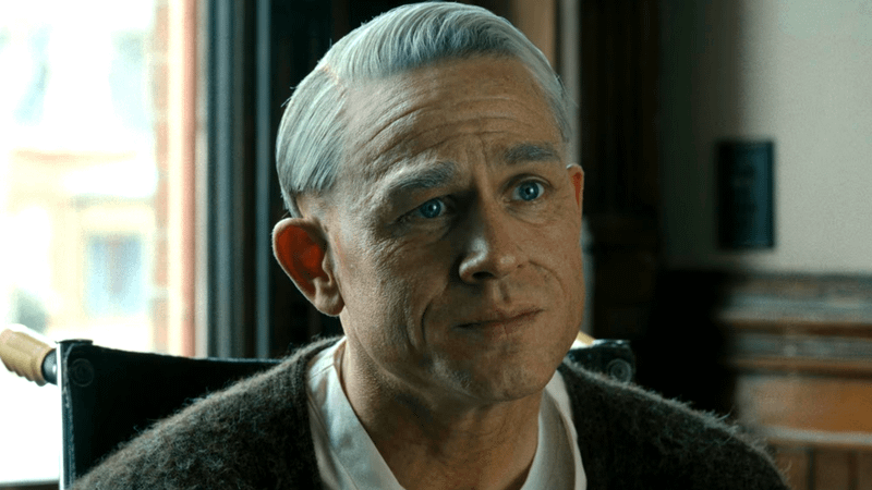 Charlie Hunnam as Ed Gein in Monster: The Ed Gein Story Episode 8