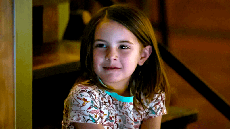 Lexi Rabe as Morgan Stark in Avengers: Endgame
